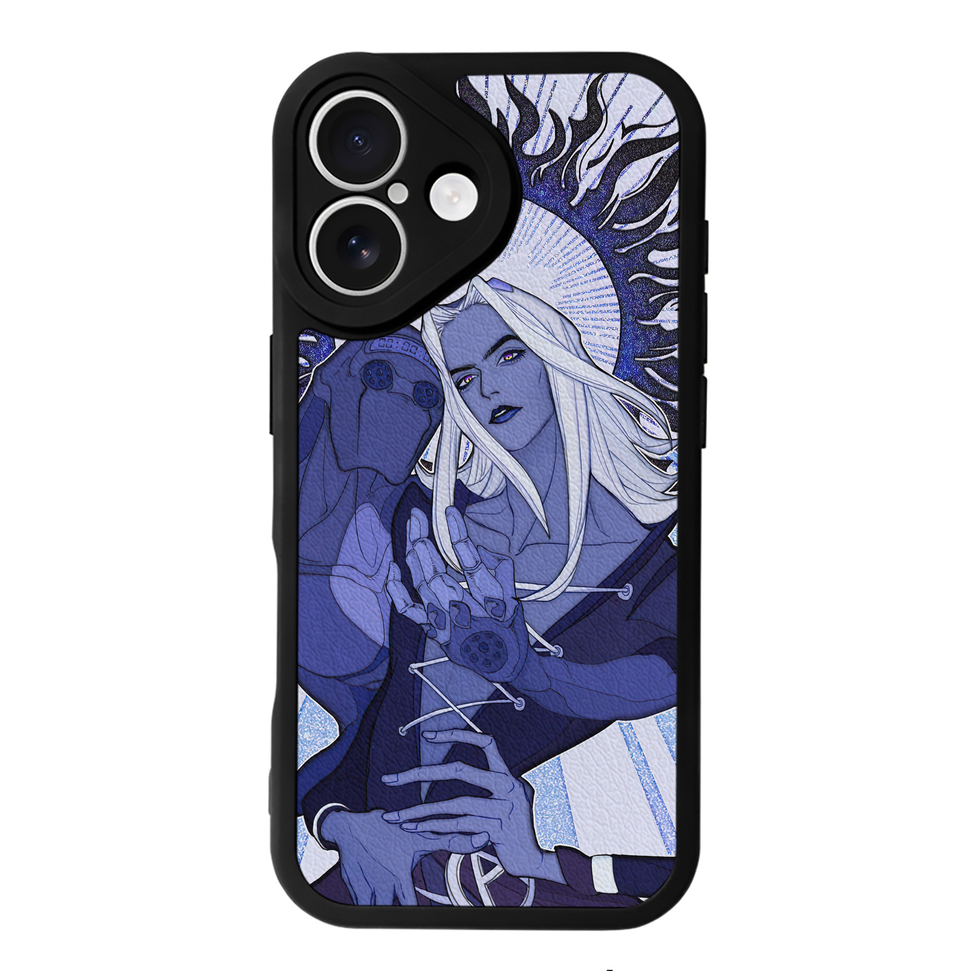（画像用） ジョジョの奇妙な冒険 JoJo's Bizarre Adventure 【iPhone 16シリーズ対応】シリコンスマホケース（レザー調） 材質：シリコン